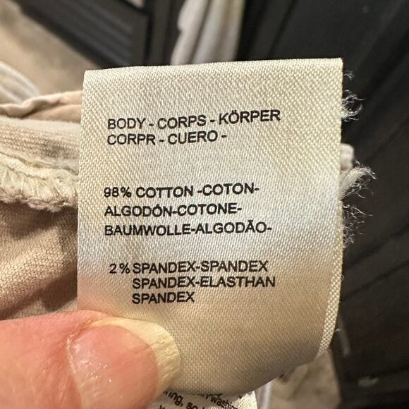 Free People Hit Back Flare Pants In Morning Oat Size 6 - Picture 9 of 9